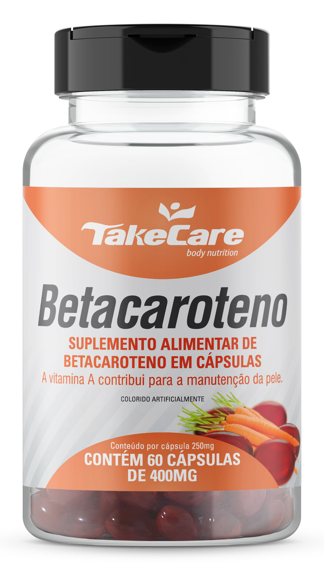BETACAROTENO - 60 CÁPSULAS - 250MG