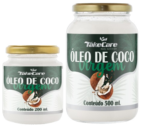 ÓLEO DE COCO VIRGEM – 200 ML E 500 ML