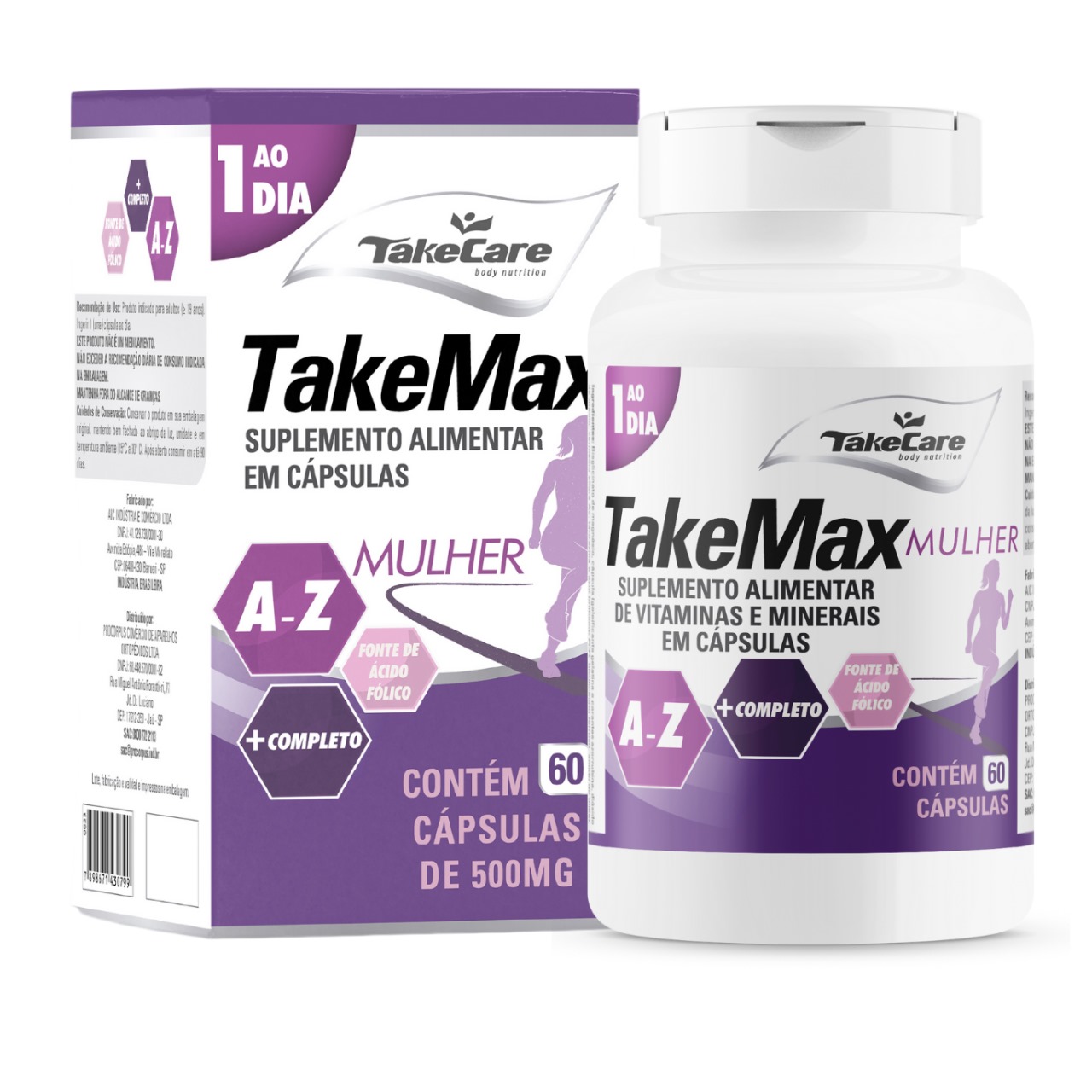 TAKE MAX MULHER - 60 CÁPSULAS