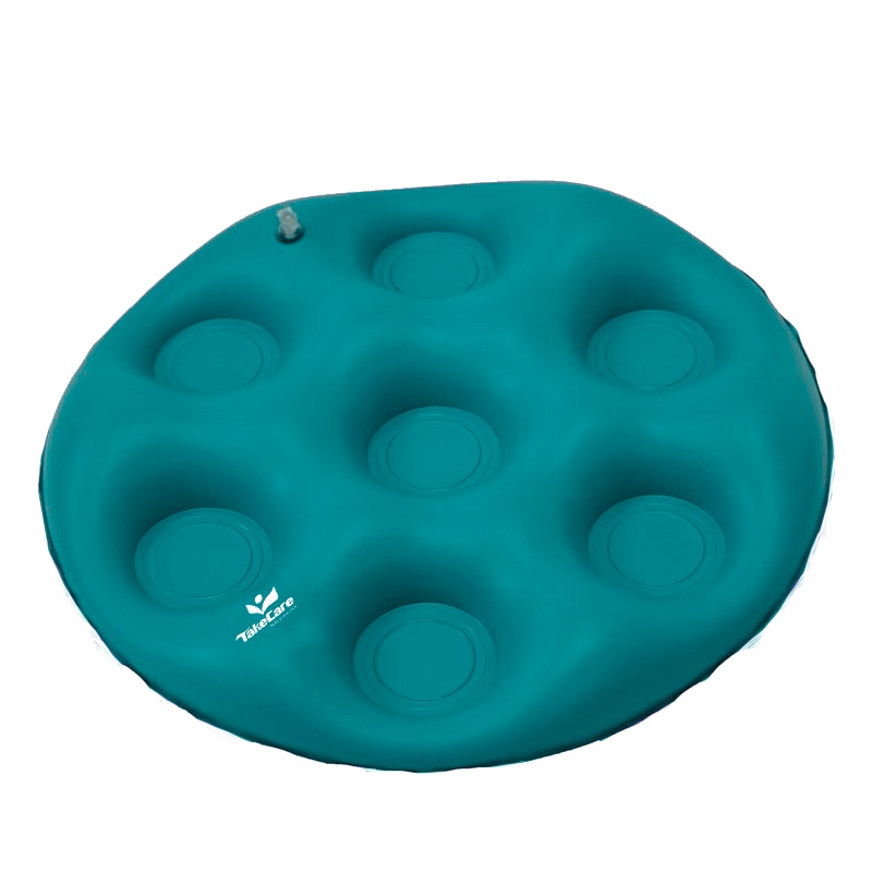 ALMOFADA REDONDA CAIXA DE OVO FECHADA TAKE CARE