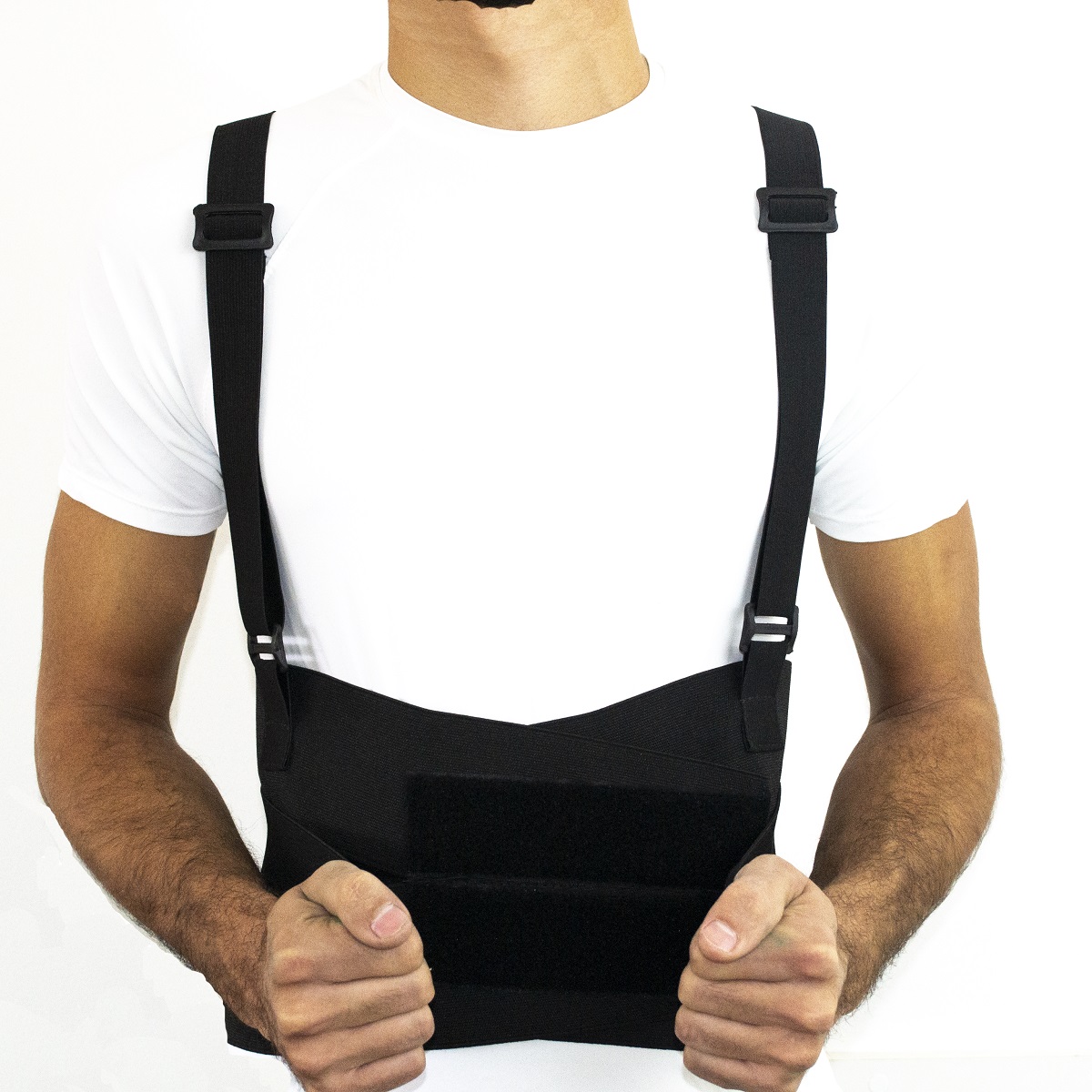 FAIXA LOMBAR ERGONÔMICA COM SUSPENSÓRIO